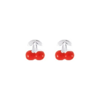 Boucles d’oreilles Enfant Cerises Argent 925/1000 ROBBEZ MASSON