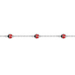 Bracelet Enfant Coccinelle Argent 925/1000 ROBBEZ MASSON