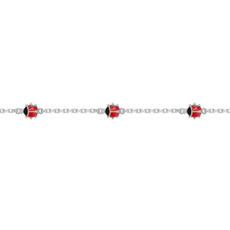 Bracelet Enfant Coccinelle Argent 925/1000 ROBBEZ MASSON
