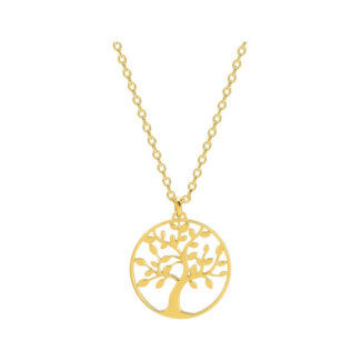 Collier Femme Arbre de vie Plaqué Or ROBBEZ MASSON