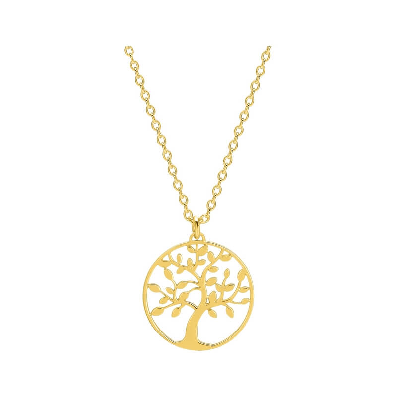 collier-femme-arbre-de-vie-plaqué-or-robbez-masson-132272 Collier Femme Arbre de vie Plaqué Or ROBBEZ MASSON