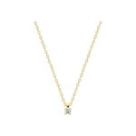 Collier Femme Plaqué Or et Oxyde de zirconium ROBBEZ MASSON