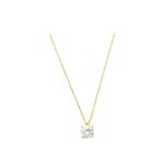 Collier Femme Plaqué Or et Oxyde de zirconium ROBBEZ MASSON