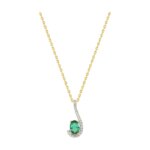 Collier Femme Plaqué Or et Oxydes de zirconium de couleur ROBBEZ MASSON