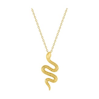 Collier Femme Serpent Plaqué Or ROBBEZ MASSON