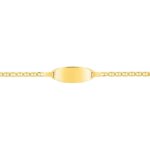 Gourmette Bébé maille marine Or jaune 750/1000 ROBBEZ MASSON