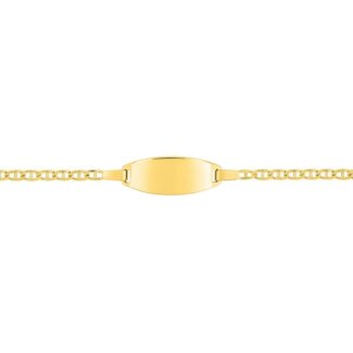 Gourmette Bébé maille marine Or jaune 750/1000 ROBBEZ MASSON