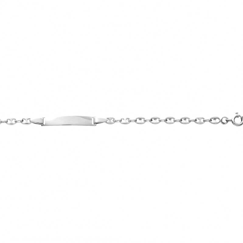 gourmette-enfant-argent-925-maille-grain-de-café-ROBBEZ-MASSON-304073-00 Gourmette Grain de café Enfant, Argent 925/1000 ROBBEZ MASSON