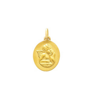 Médaille Ange Enfant Plaqué Or ROBBEZ MASSON