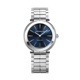 Montre Homme NEWPORT Slim HERBELIN, Acier inoxydable 19522B15S