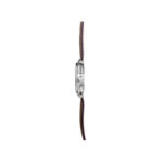 Montre Homme NEWPORT HERBELIN Chronographe, Acier inoxydable et Cuir marron 37658AP24MA, côté