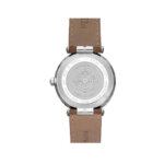 Montre Homme NEWPORT HERBELIN, Acier inoxydable et Cuir marron 12288A27MA, dos