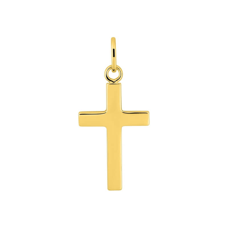 pendentif-croix-plaqué-or-robbez-masson-baptême-106134 Pendentif Croix Plaqué Or ROBBEZ MASSON