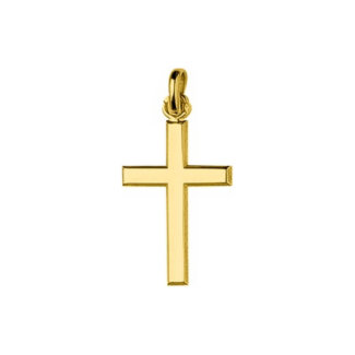 Pendentif Croix Plaqué Or ROBBEZ MASSON