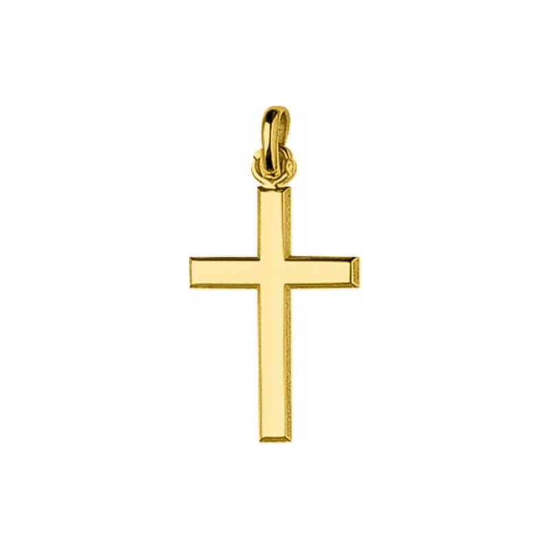 pendentif-croix-plaqué-or-robbez-masson-baptême-136103 Pendentif Croix Plaqué Or ROBBEZ MASSON