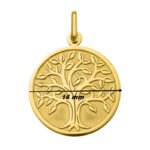 Pendentif Femme Arbre de vie Or jaune 750/1000 ROBBEZ MASSON, diamètre