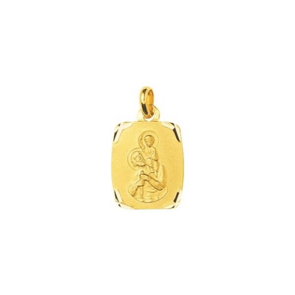 pendentif-saint-christophe-plaque-or-robbez-masson-136180 Pendentif Saint Christophe Plaqué or ROBBEZ MASSON