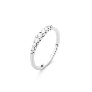 Alliance Platine et Diamants R8105FMTWNQ14 FACET