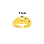 Bague Femme jonc Anglais Plaqué Or ROBBEZ MASSON, largeur