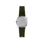 Montre Homme, Cap Camarat Square HERBELIN, Acier inoxydable et Elastomère FKM kaki 12246A116CK, dos