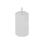 Pendentif Homme Argent rhodié ROBBEZ MASSON