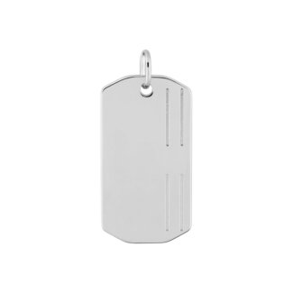 Pendentif Homme Argent rhodié ROBBEZ MASSON