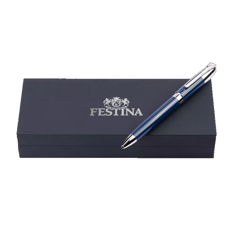 stylo-à-bille-bleu-foncé-FESTINA-encre-noire-FWS4110-L-boite Stylo à bille FESTINA bleu foncé, encre noir FWS4110/L, boîte