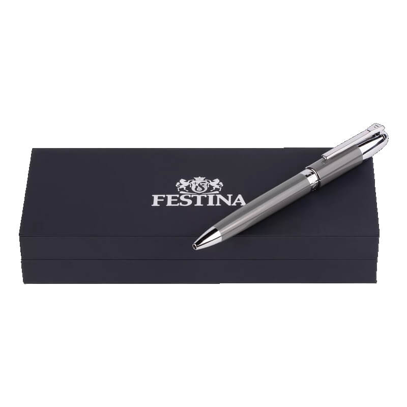 stylo-à-bille-gris-FESTINA-encre-noire-FWS4110-H-boite Stylo à bille FESTINA gris encre noire FWS4110/H, boîte