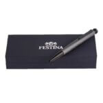 Stylo à bille FESTINA gris foncé et noir, encre noir FWS4102/D, boîte