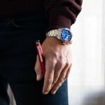 Stylo à bille FESTINA rouge encre noir FWS4104/P, main