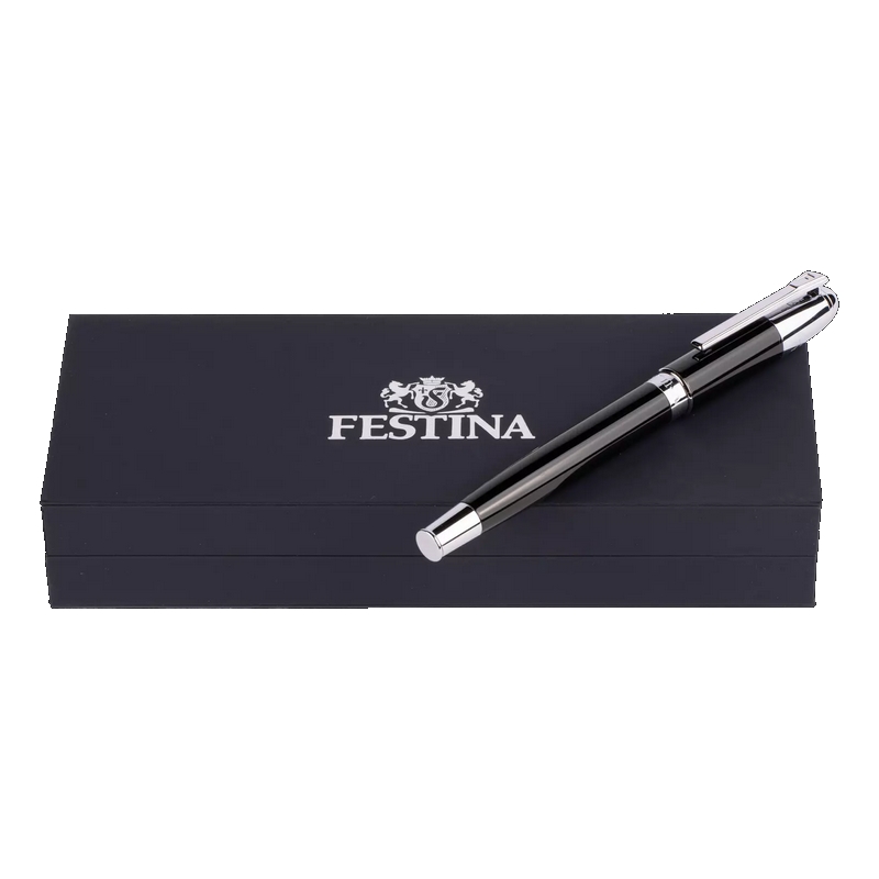 stylo-plume-gris-et-noir-FESTINA-FWS2109-A-boite Stylo plume FESTINA gris et noir FWS2109/A, boîte.